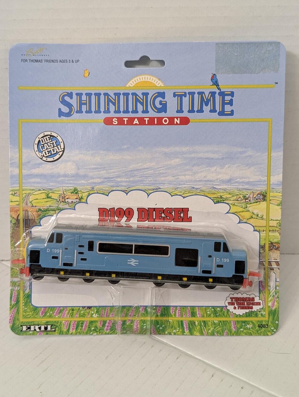 1995 Vintage ERTL Shining Time Station D199 Diesel Diecast Engine New
